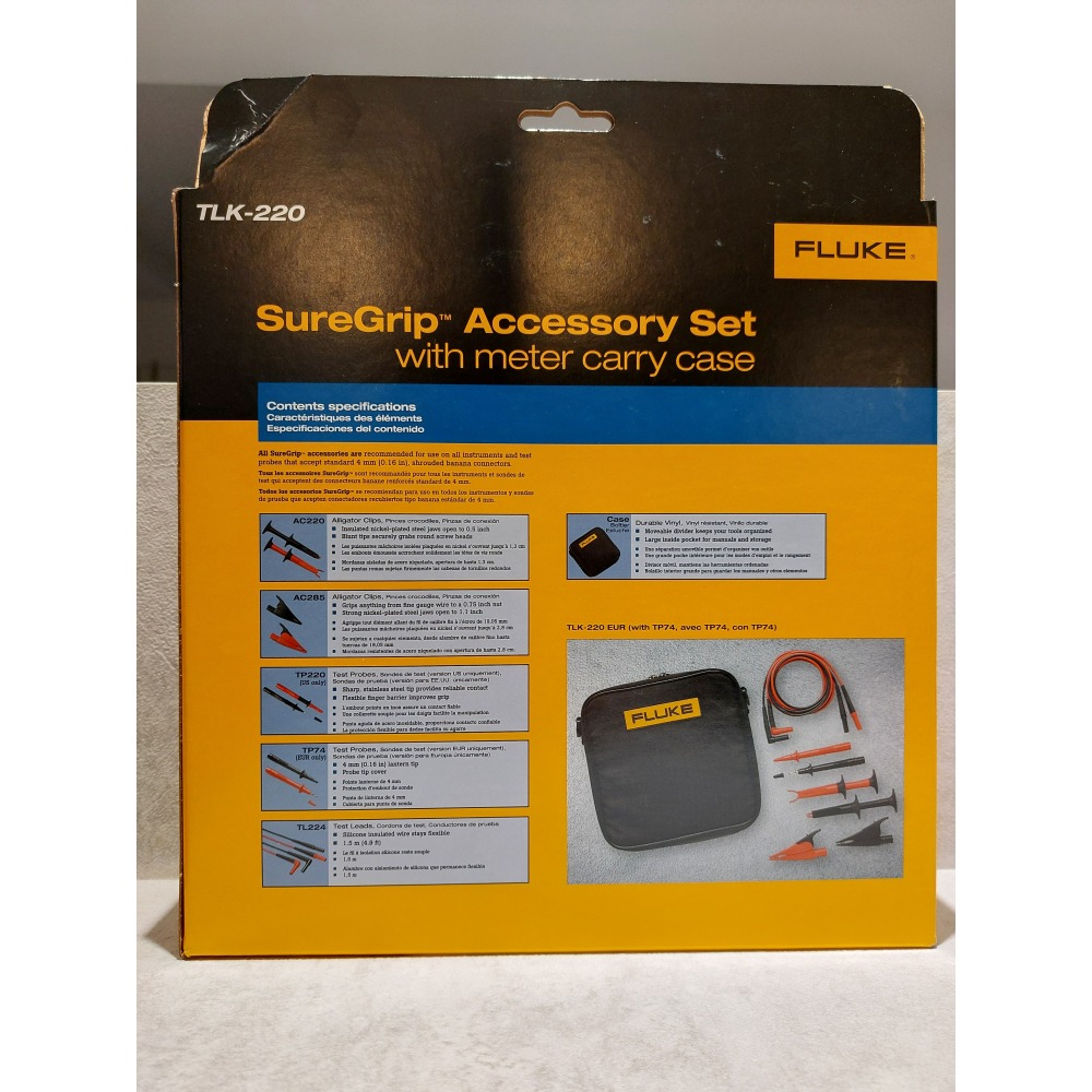 【現貨 附發票】FLUKE TLK220 測試線組 TLK-220 SureGrip 工業測試導線套件-細節圖4