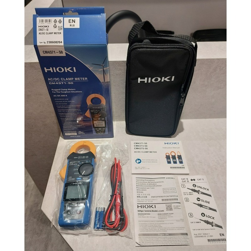 【現貨 附發票 原廠3年保固】HIOKI CM4371-50 AC/DC交直流勾表鉗形表-細節圖4