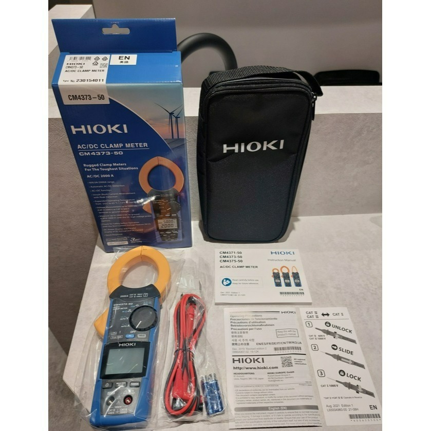 【現貨 附發票】HIOKI CM4373-50 AC/DC真有效值交直流勾表 鉗形表 測量達2000A-細節圖4