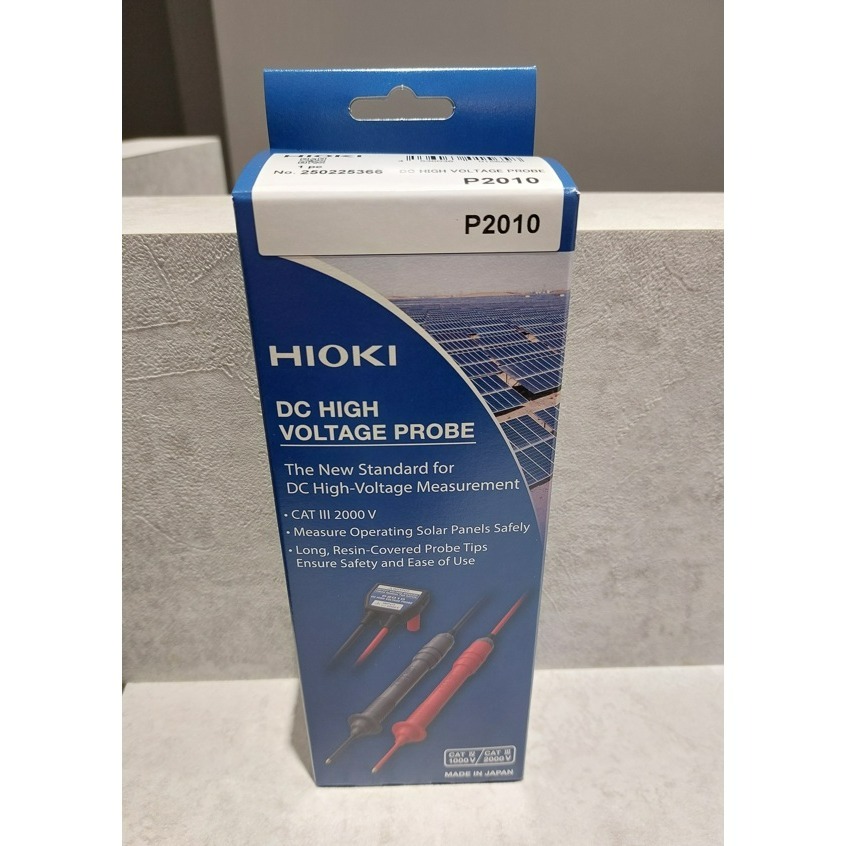 【現貨 附發票】HIOKI P2010 高壓直流探棒 測量達 DC 2000 V　台北有店面-細節圖2