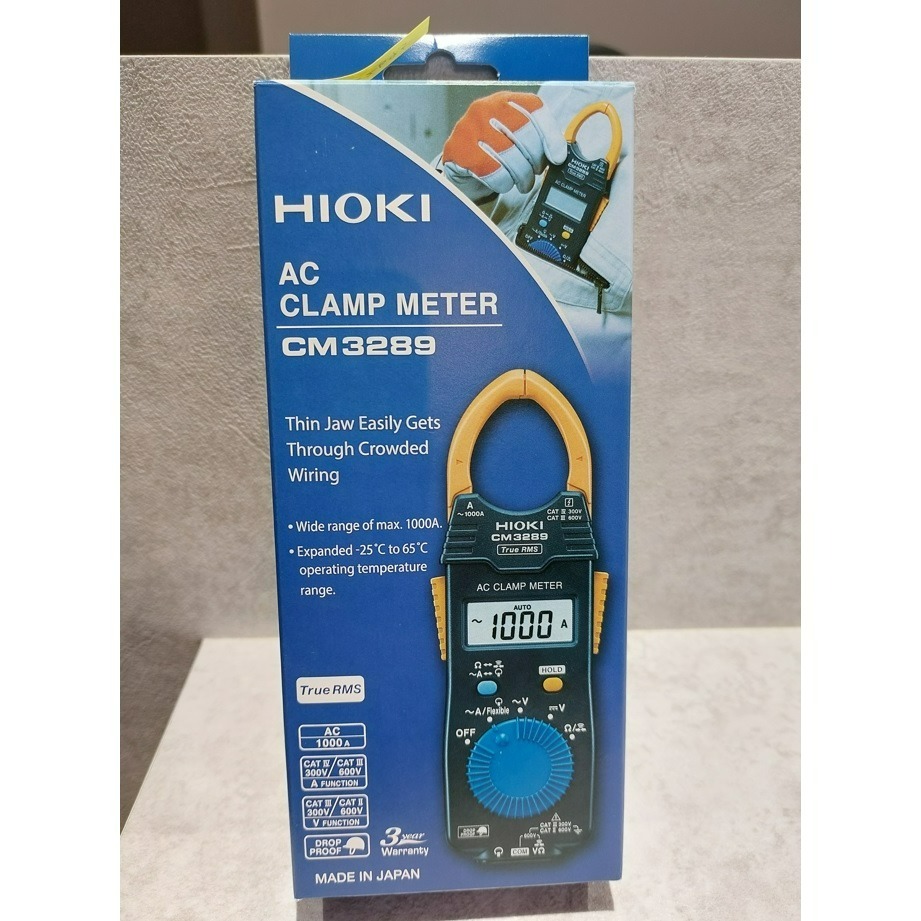 【現貨 附發票 】HIOKI CM3289 AC電流勾表 真有效值 跟FLUKE 301C同等級-細節圖2