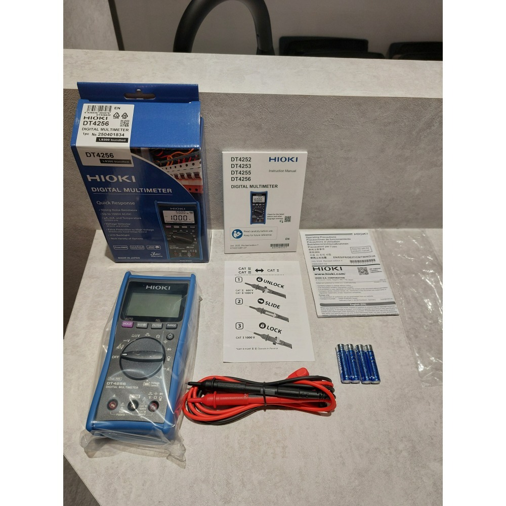 【現貨 附發票】HIOKI DT4256 數字三用電表 萬用表 測試線升級為L9300-細節圖4