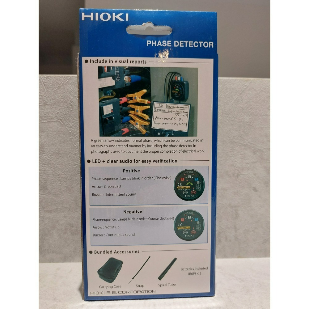 【現貨 附發票】HIOKI PD3129-10 非接觸式相序計 AC70到1000V-細節圖3