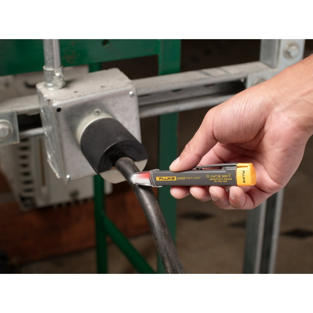 【現貨 附發票】FLUKE LVD2非接觸式驗電筆 AC 90V - 600V 電壓指示燈-細節圖4