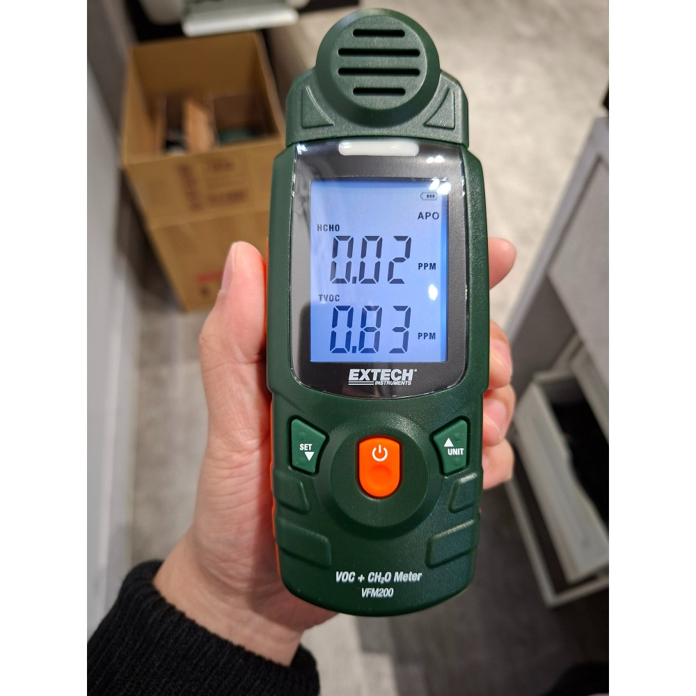 【現貨 含稅附發票】FLIR Extech VFM200 甲醛偵測器 測油漆、新家具、清潔劑-細節圖6