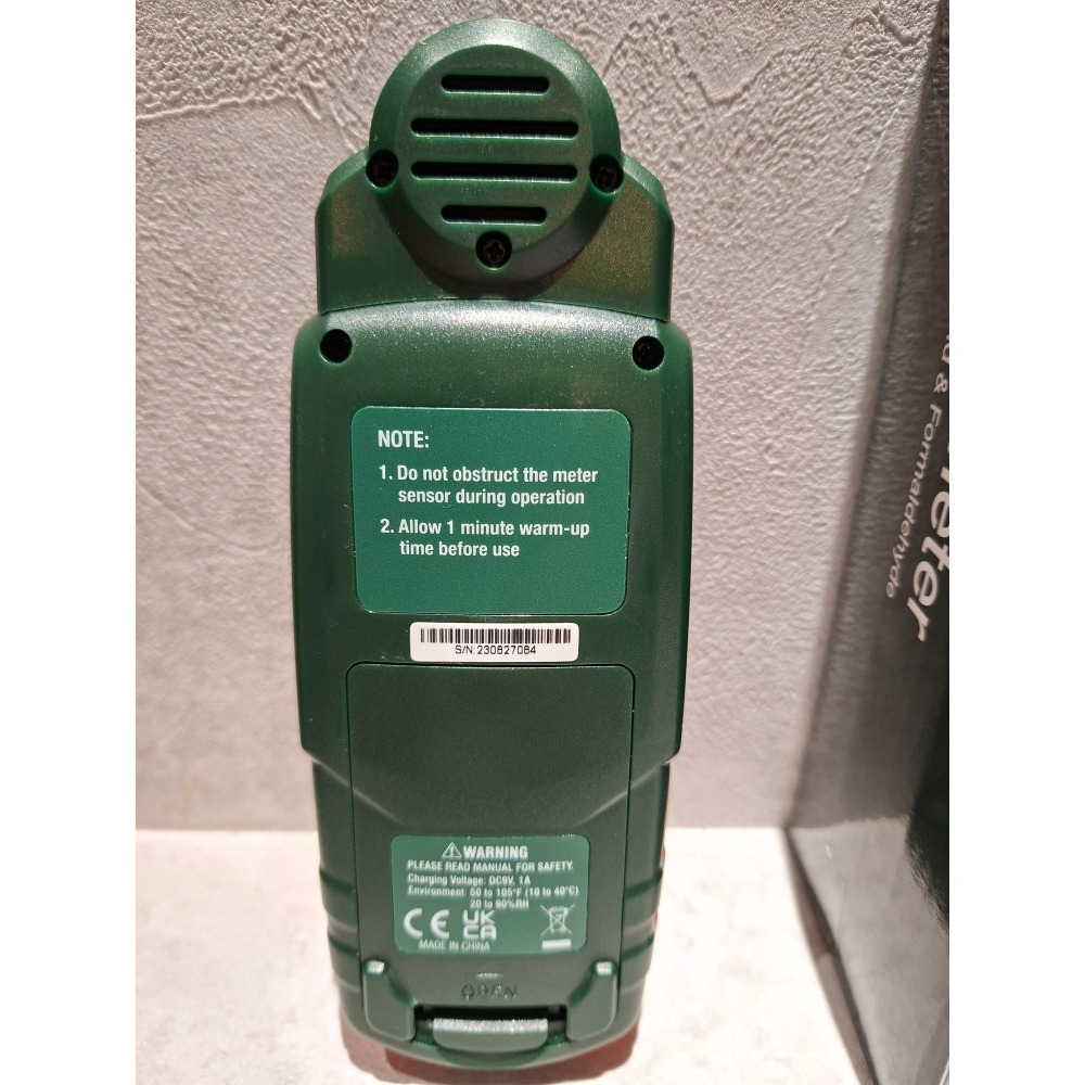 【現貨 含稅附發票】FLIR Extech VFM200 甲醛偵測器 測油漆、新家具、清潔劑-細節圖7