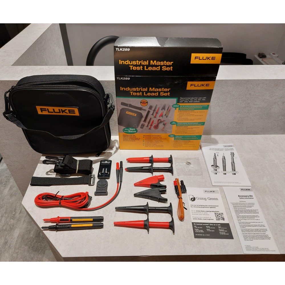【現貨 附發票】FLUKE TLK289測試線套組 配件工具組 台北有店面-細節圖2