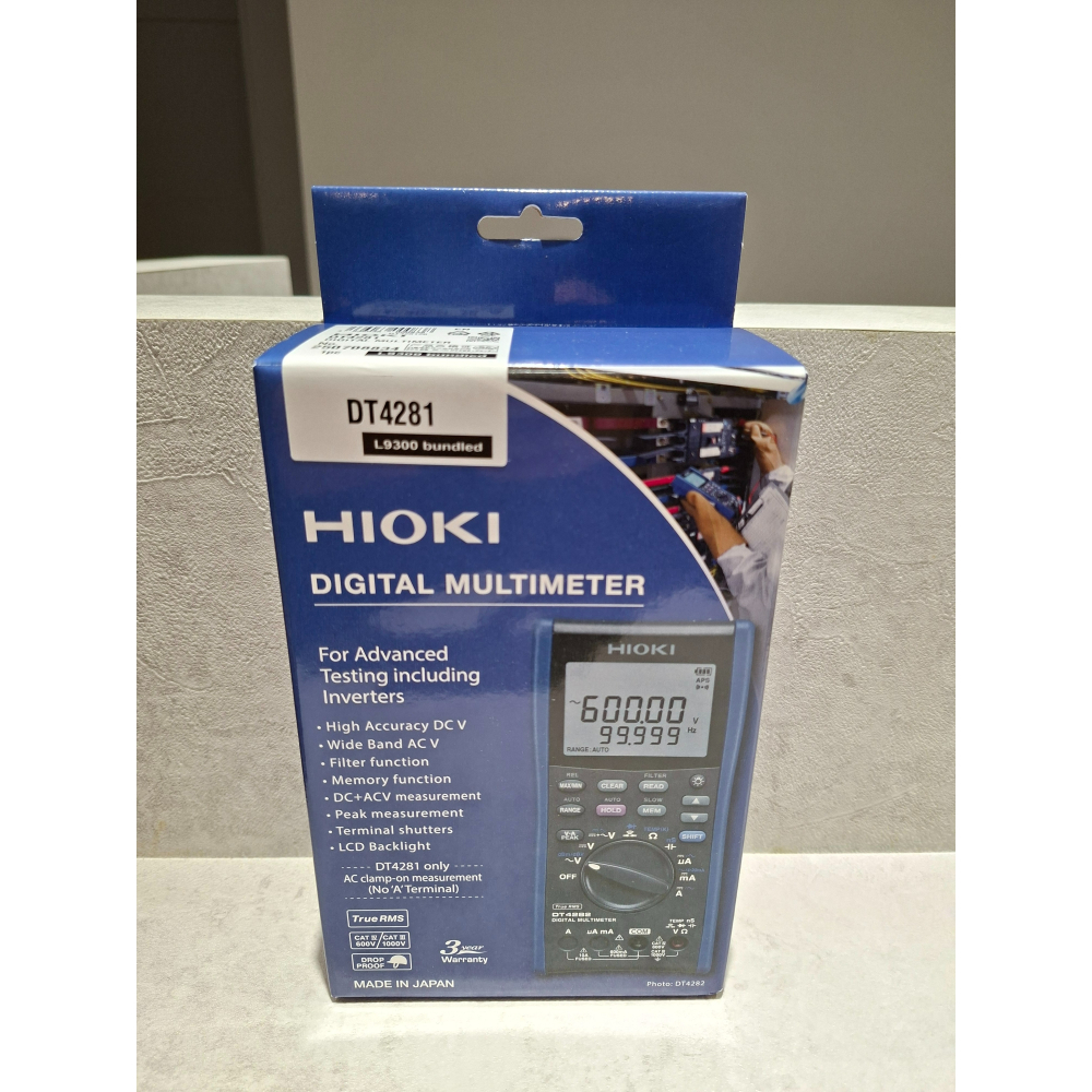 【現貨 附發票】HIOKI DT4281 真有效值數位電表 高精度三用電表 萬用表 原廠公司貨-細節圖2