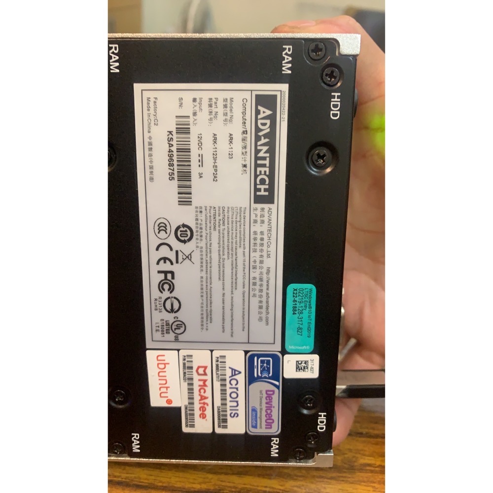 ARK-1123小電腦（個人保固七天，速度跟使用上都很ok-細節圖4