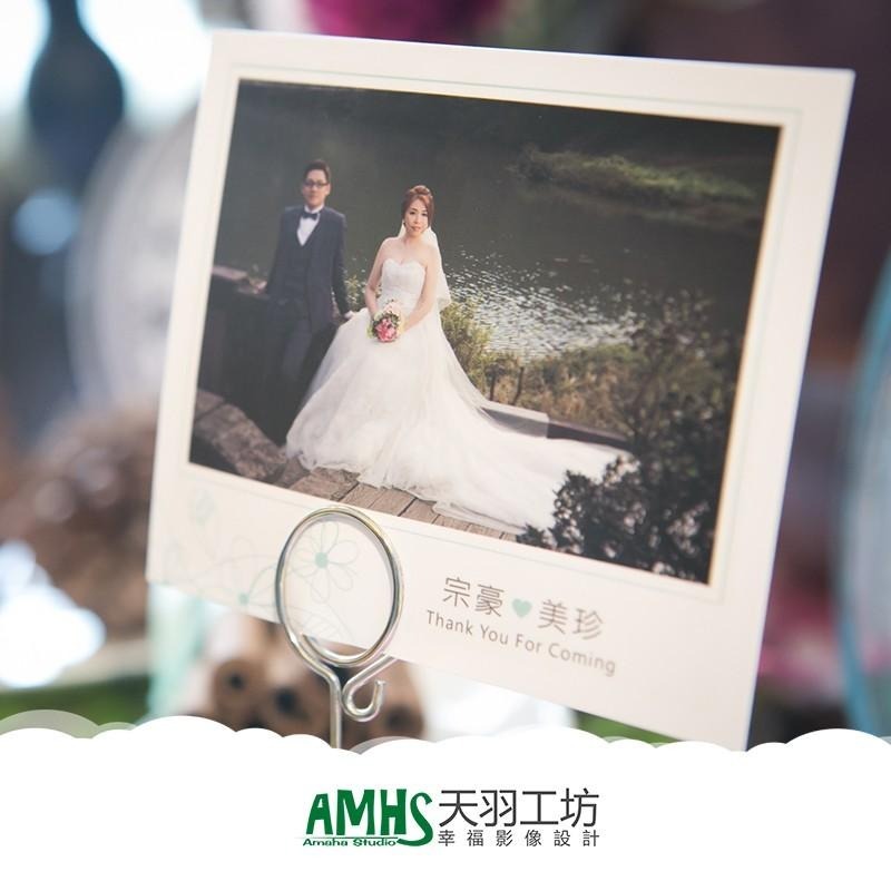 謝卡│婚禮謝卡│婚禮小卡│雙面│禮盒│200張【天羽工坊】-細節圖4