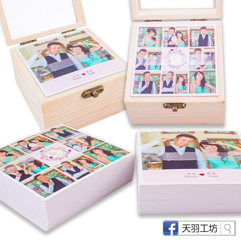 謝卡│九宮格│婚禮謝卡│婚禮小卡│雙面│禮盒│200張【天羽工坊】-細節圖4