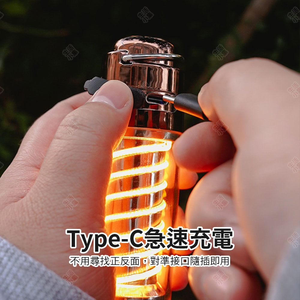 【台灣現貨+發票】可攜式多功能露營燈 充電野營燈 氣氛燈 登山燈 照明燈 LED燈 手電筒 小夜燈 床頭燈 生活小集-細節圖7