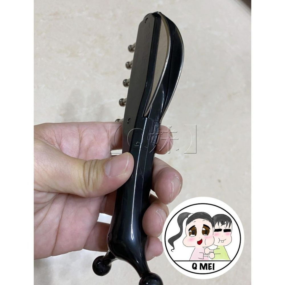 【Q妹】💗開發票💗 現貨 按摩梳 無痛 雙刮板按摩梳 雙刮痧板按摩梳 雙刮板按摩梳 刮痧按摩器 雙刮板 按摩梳-細節圖2