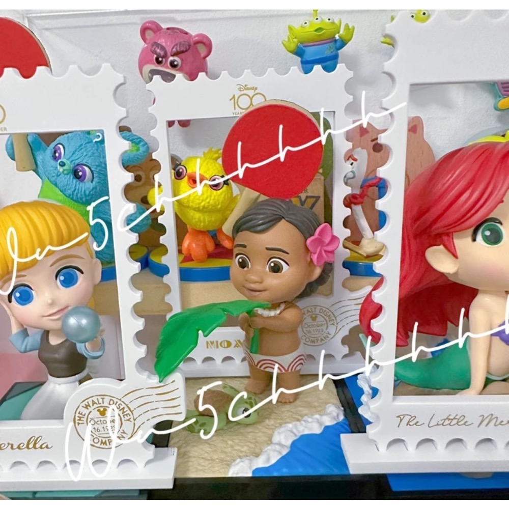 Mea-053野獸國迪士尼100週年百年慶典紀念🎈公仔現貨小熊維尼MOANA海洋奇緣莫阿娜7-11-細節圖2