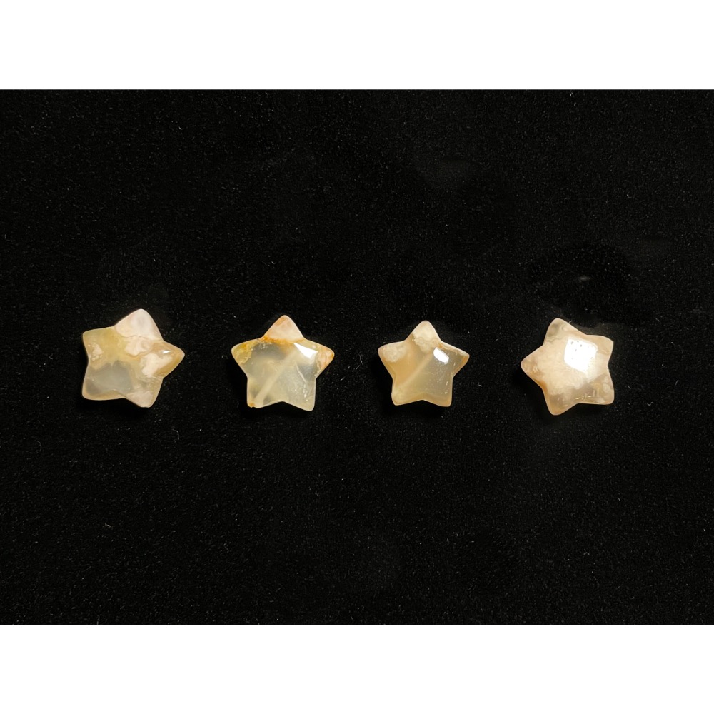 230817-3 230817-2 櫻花瑪瑙星星月亮造形珠-細節圖6