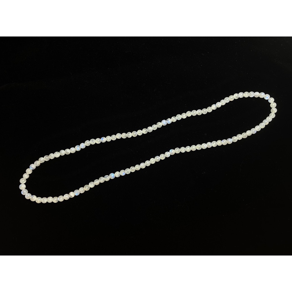 【羊角樹工作室】 樸實無華月光石三圈5mm-細節圖3