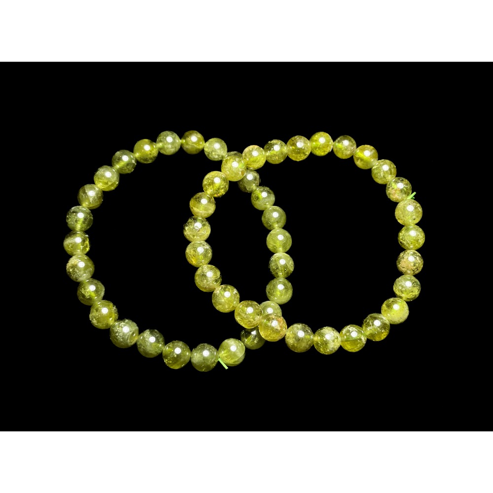 【羊角樹工作室】翠石榴手串6.8mm-細節圖3