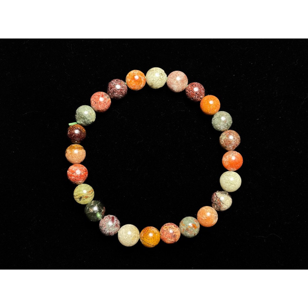 【羊角樹工作室】 四季幽靈滿礦手串8mm-細節圖3