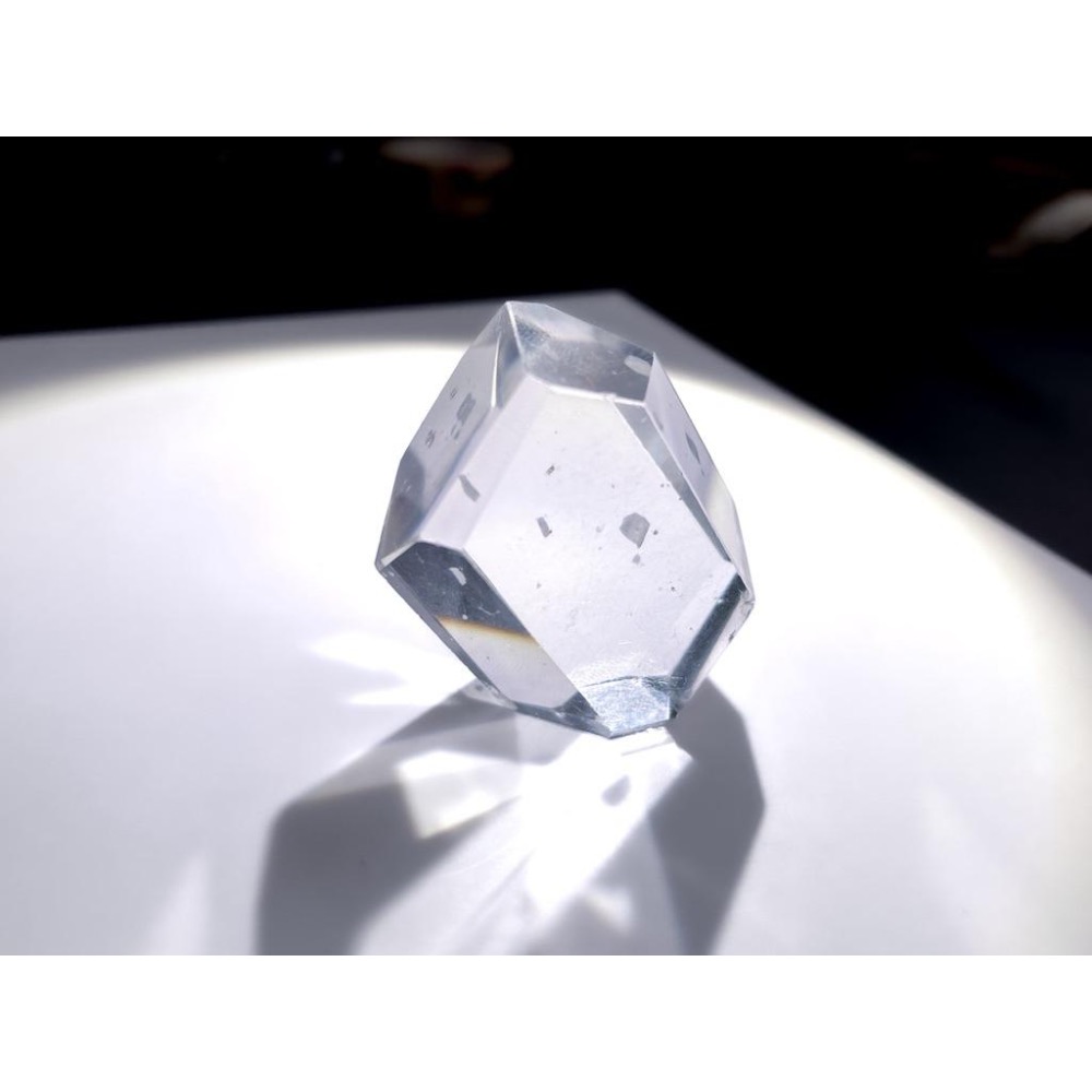 【羊角樹工作室】極淨透 近全美 白水晶隨形切塊 冰種-細節圖2