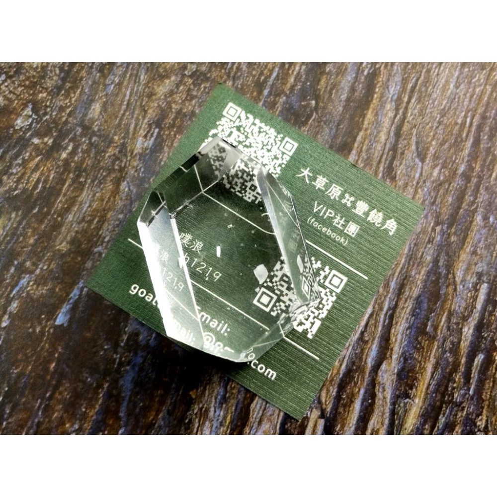 【羊角樹工作室】極淨透 近全美 白水晶隨形切塊 冰種-細節圖3