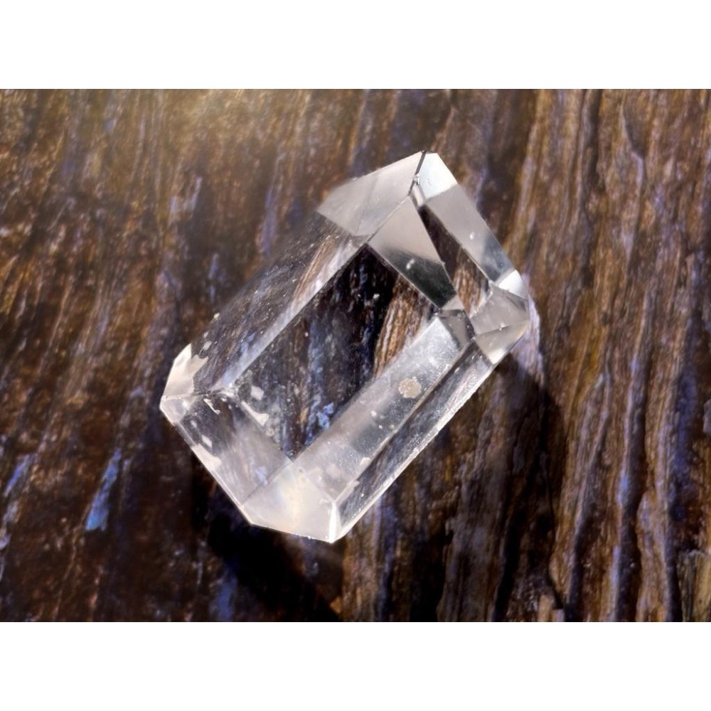 【羊角樹工作室】極淨透 近全美 白水晶隨形切塊 冰種-細節圖5