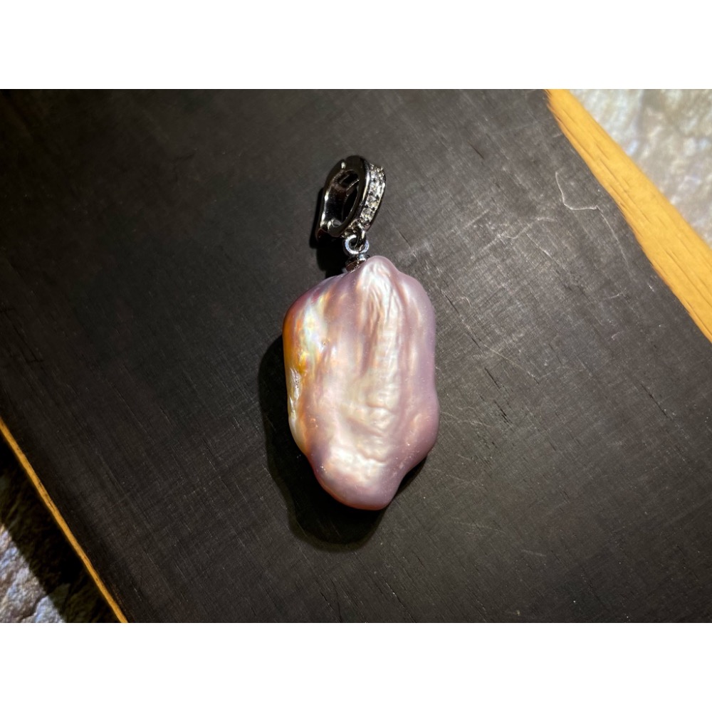 【羊角樹工作室】養殖巴洛克異形珍珠小墜 墜飾-規格圖4