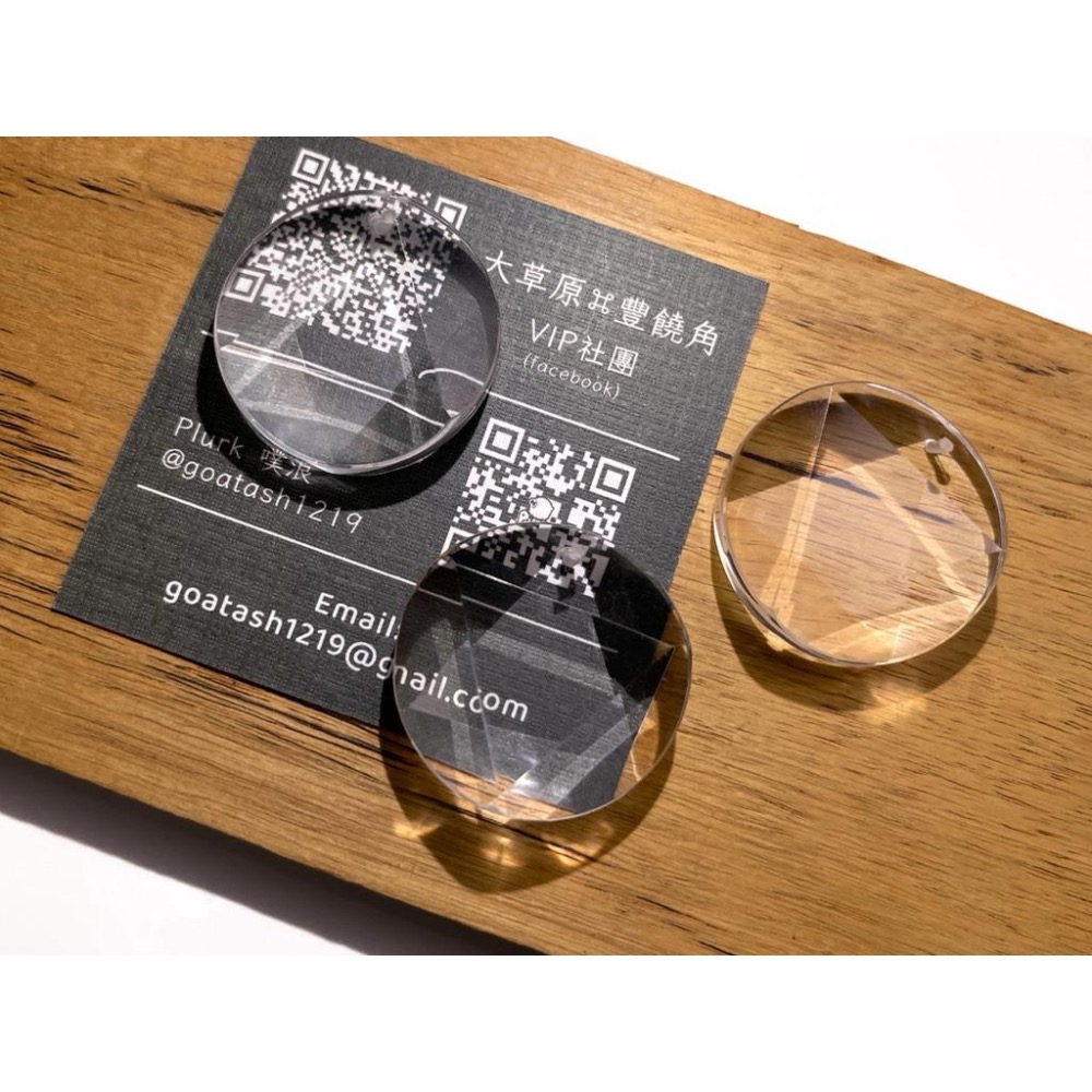 【羊角樹工作室】白水晶大衛星24.7mm墜子-細節圖10