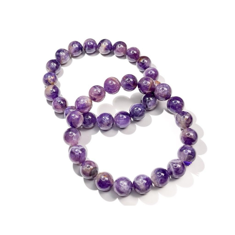 【羊角樹工作室】紫幽靈手串10.5mm-細節圖4