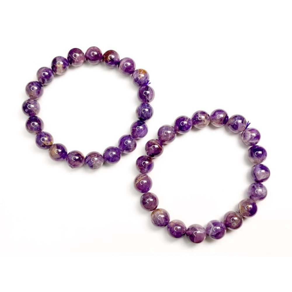 【羊角樹工作室】紫幽靈手串10.5mm-細節圖6