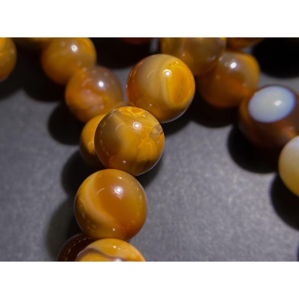 【羊角樹工作室】虎皮瑪瑙手串9mm/9.5mm-細節圖3