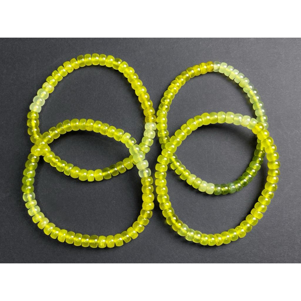 【羊角樹工作室】岫玉盤珠手串5mm-細節圖6