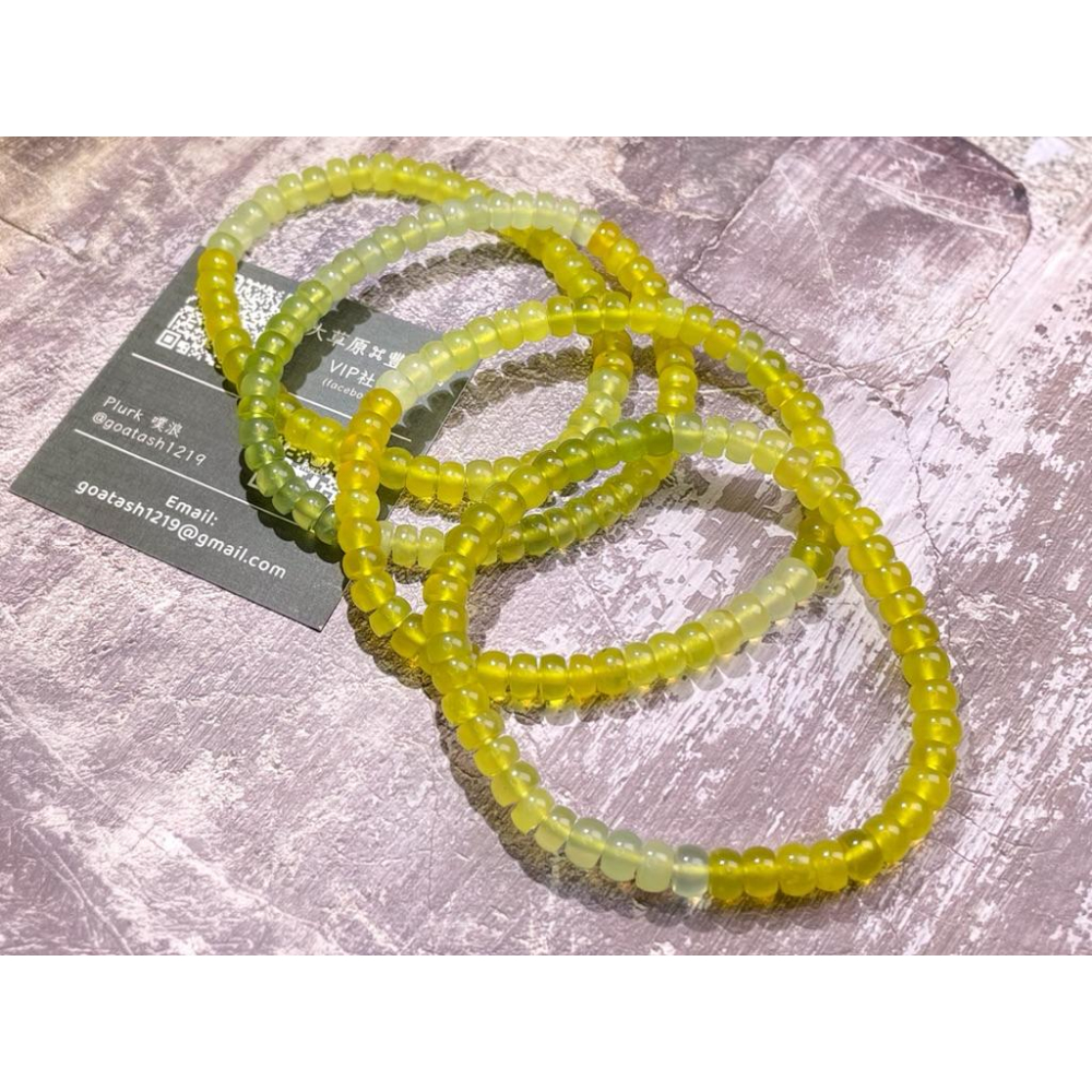 【羊角樹工作室】岫玉盤珠手串5mm-細節圖7