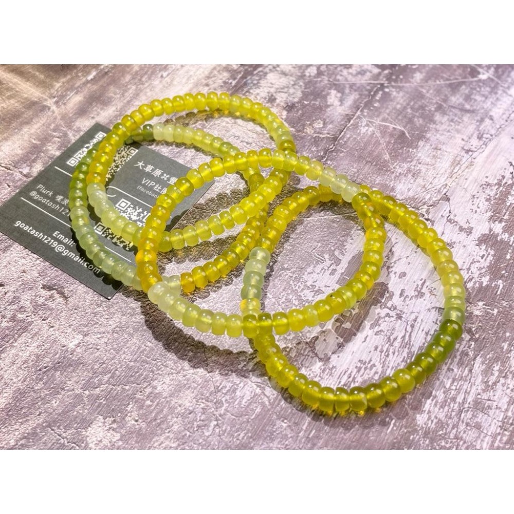 【羊角樹工作室】岫玉盤珠手串5mm-細節圖9