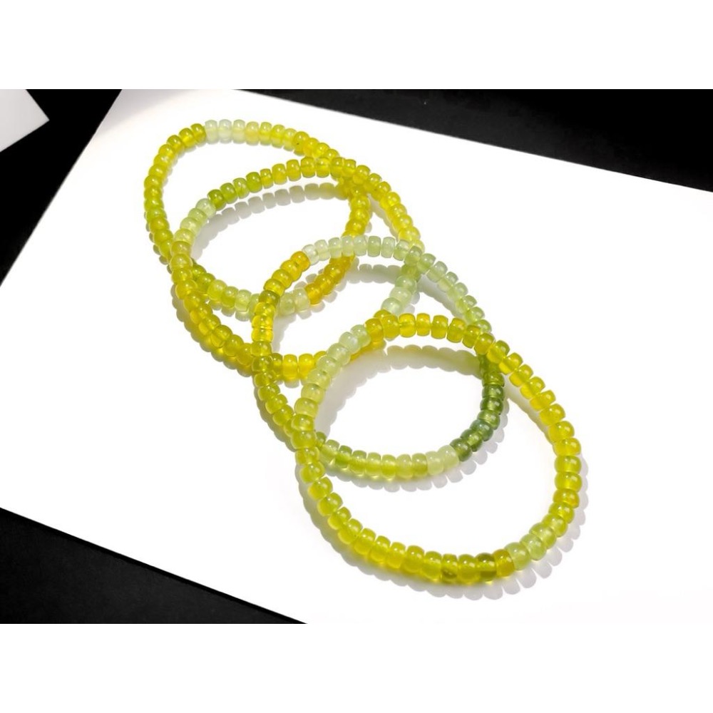 【羊角樹工作室】岫玉盤珠手串5mm-細節圖10