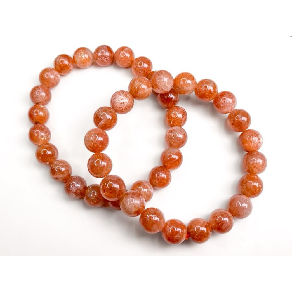 【羊角樹工作室】特價商品 入門款太陽石手串9mm+-細節圖3