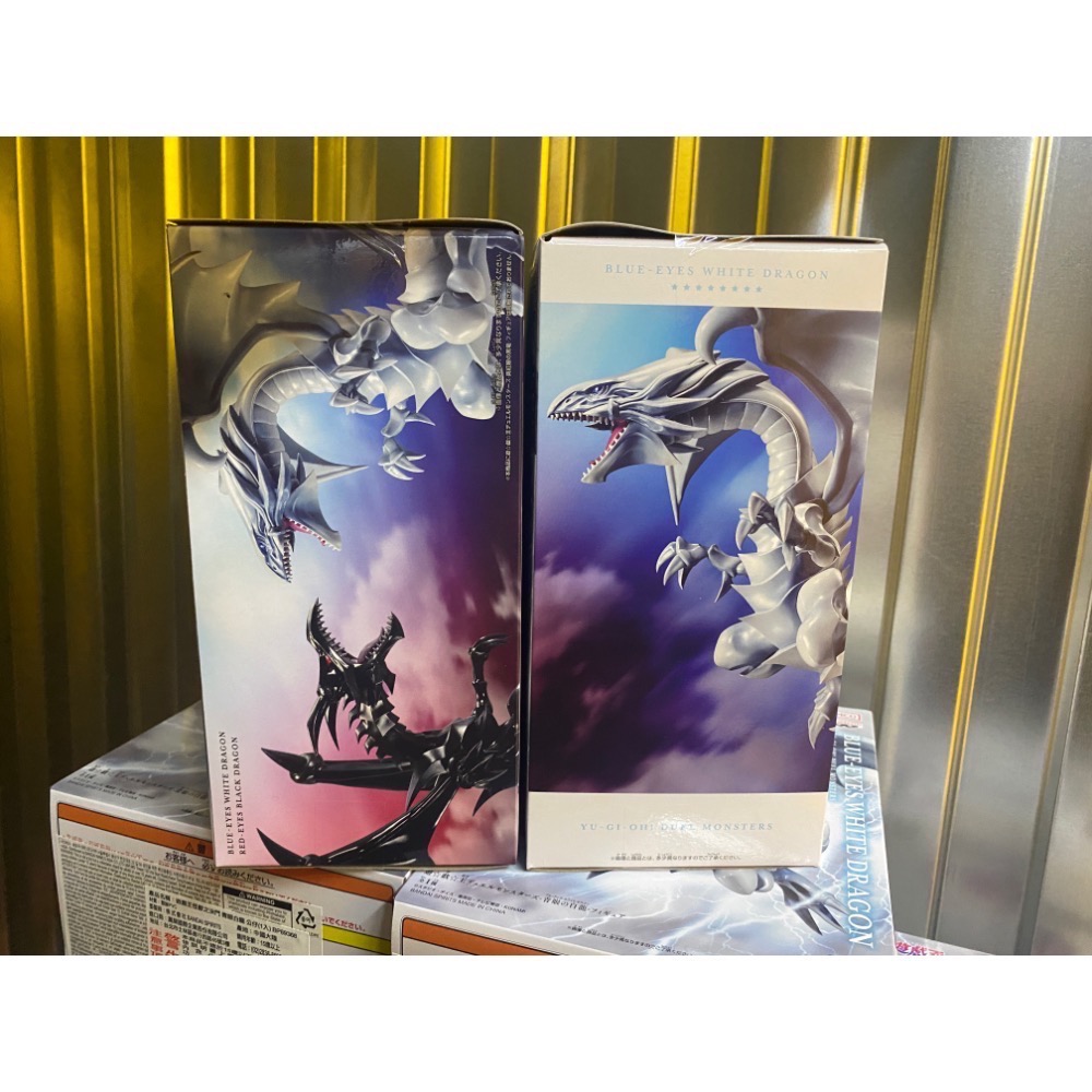 「星空小舖」（現貨）BANPRESTO 遊戲王一怪獸之決鬥 青眼白龍+真紅眼黑龍 合售-細節圖6