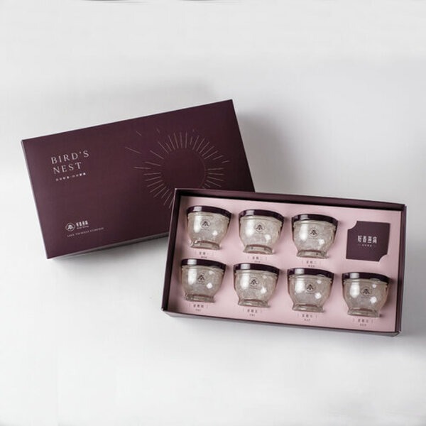 【好春燕窩】《日月星辰 - 週套餐》七入組鮮燉燕窩禮盒 490g-規格圖1