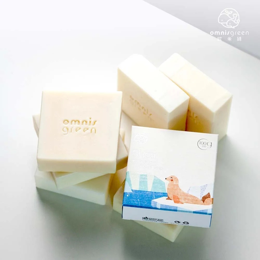 【歐米綠】乳油木果滋潤冷製沐浴手工皂2入-細節圖4