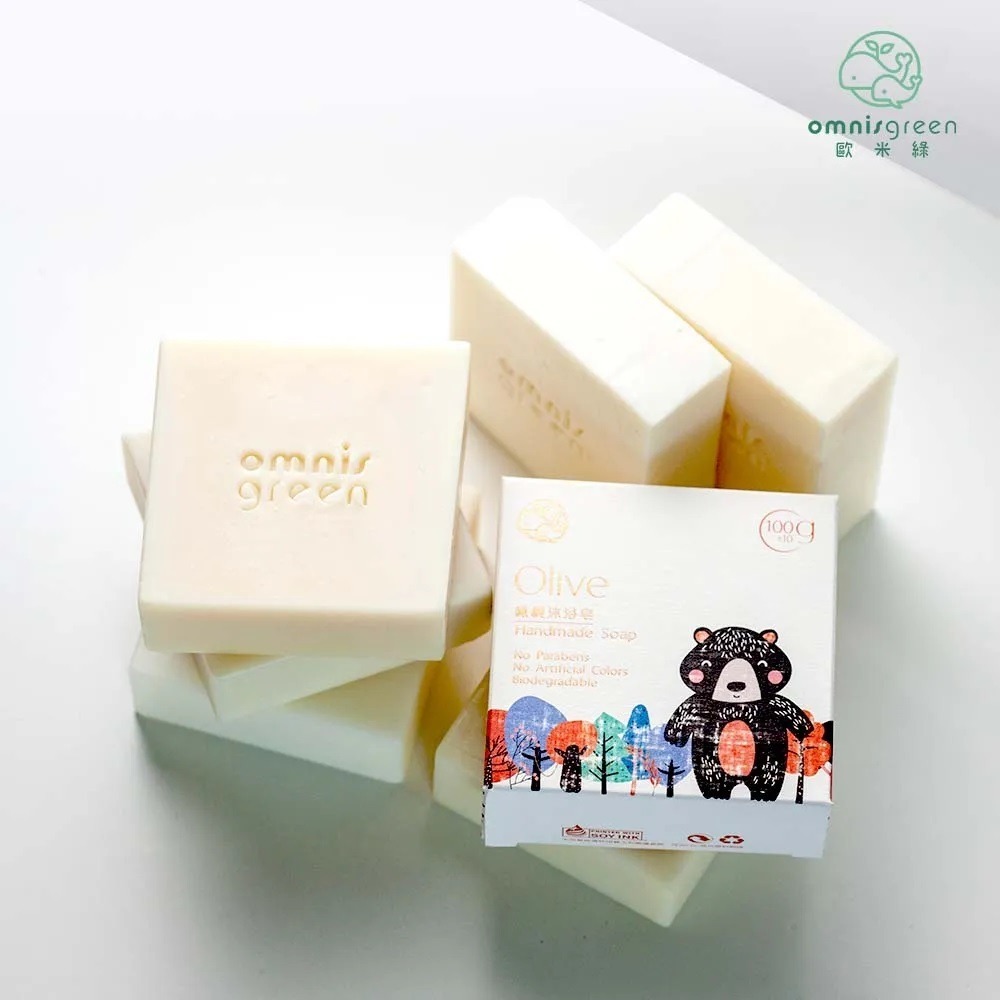 【歐米綠】橄欖冷製馬賽沐浴手工皂2入-細節圖4
