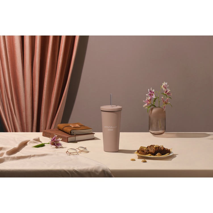 【Oolab】二代-小莊園系列陶瓷易潔層吸管杯710ml(6款)+小莊園日常帆布提袋(任選)-規格圖3