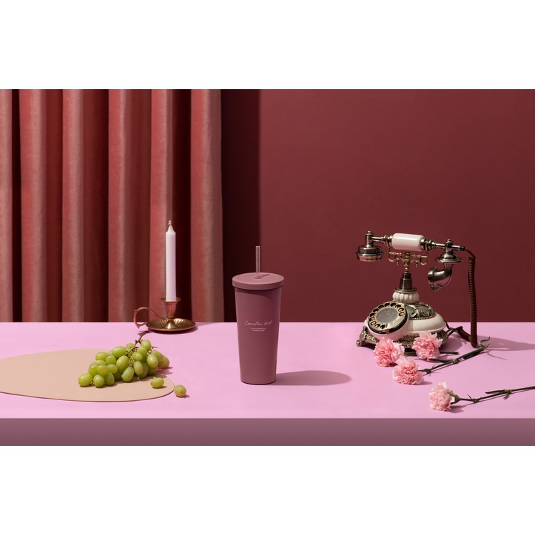 【Oolab】二代-小莊園系列陶瓷易潔層吸管杯710ml(6款)+小莊園日常帆布提袋(任選)-規格圖3