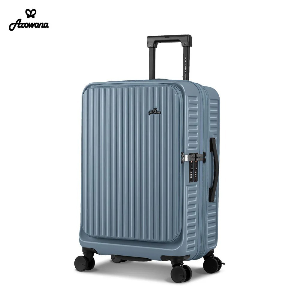 【Arowana 亞諾納】25吋前開式/側開式行李箱 煞車河馬箱-細節圖2