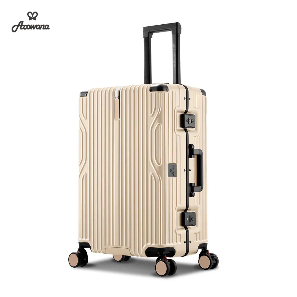 【Arowana 亞諾納】25吋極致美學煞車避震輪鋁框行李箱/旅行箱-規格圖4