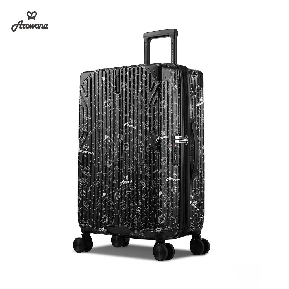 【Arowana 亞諾納】極致美學彩繪款避震輪29吋防爆拉鍊行李箱-規格圖3