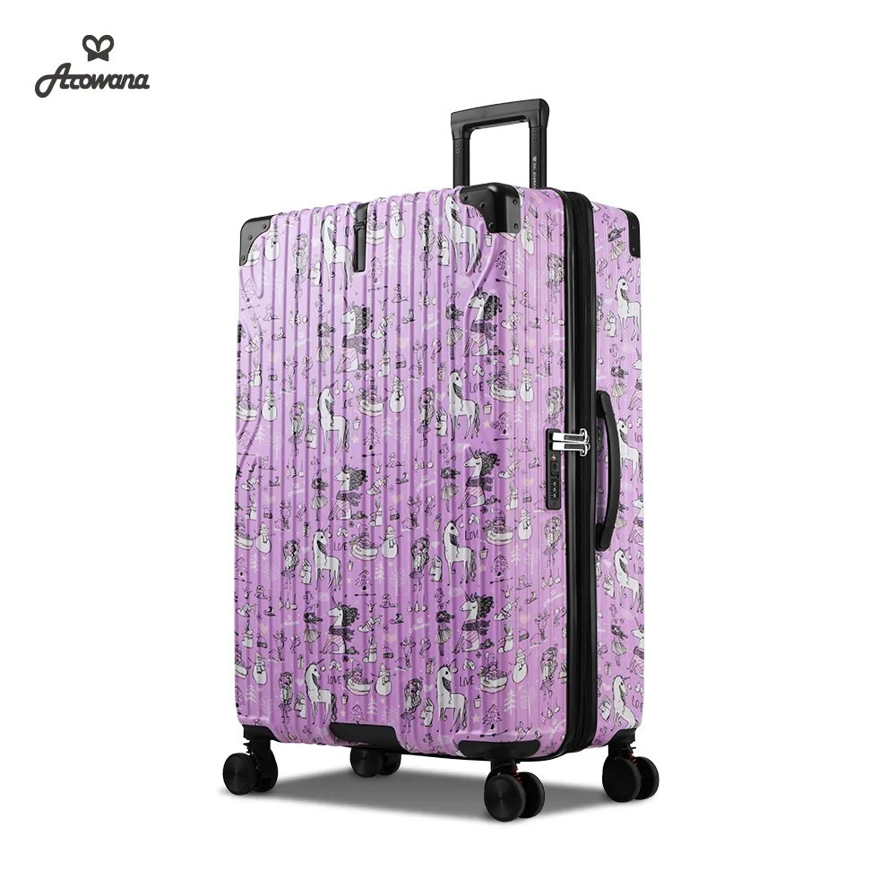 【Arowana 亞諾納】極致美學彩繪款避震輪29吋防爆拉鍊行李箱-規格圖3