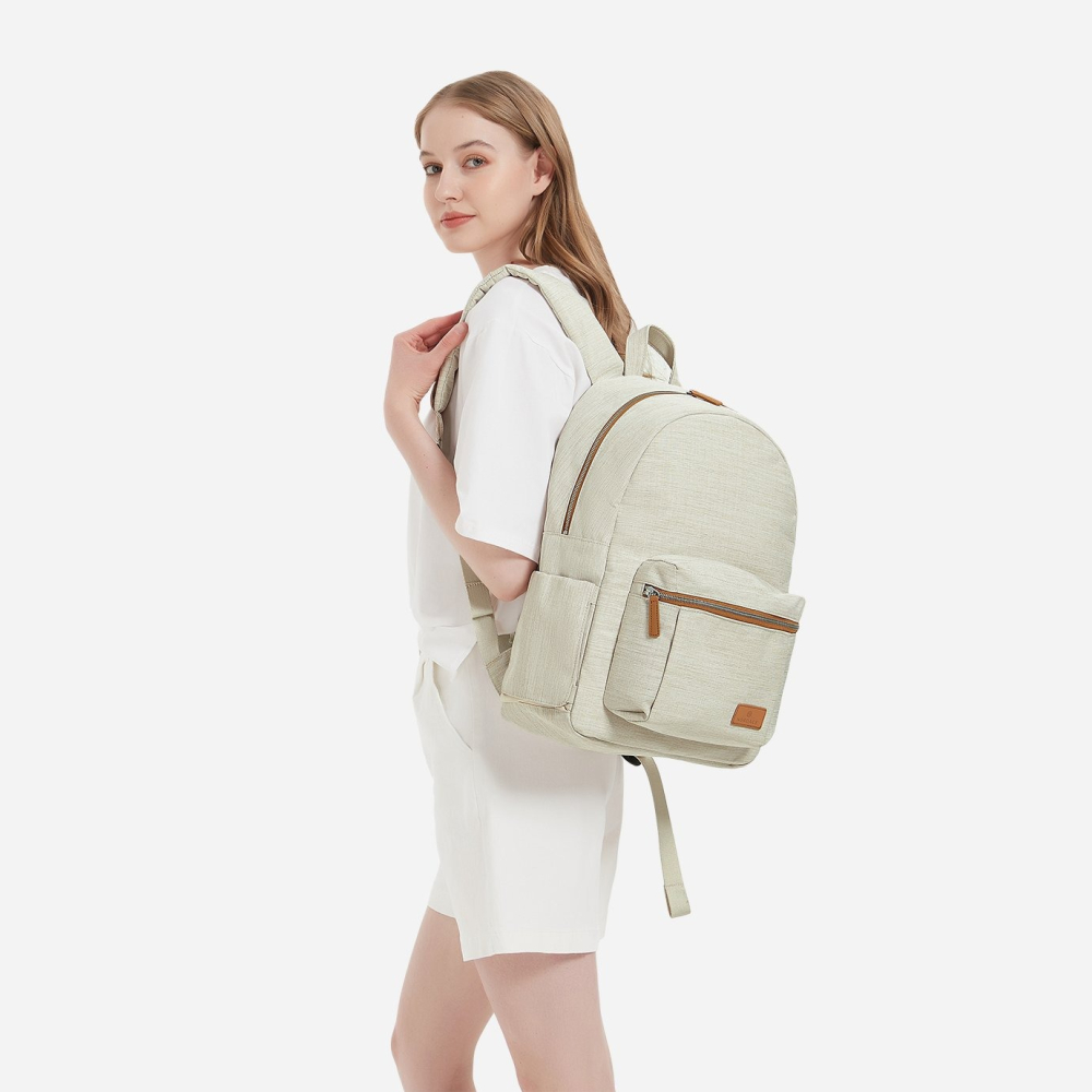 【Nordace】Siena Pro 經典背包-米色-4FNDSiena Pro-細節圖7