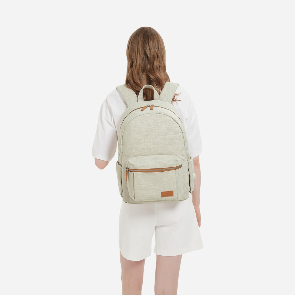 【Nordace】Siena Pro 經典背包-米色-4FNDSiena Pro-細節圖8