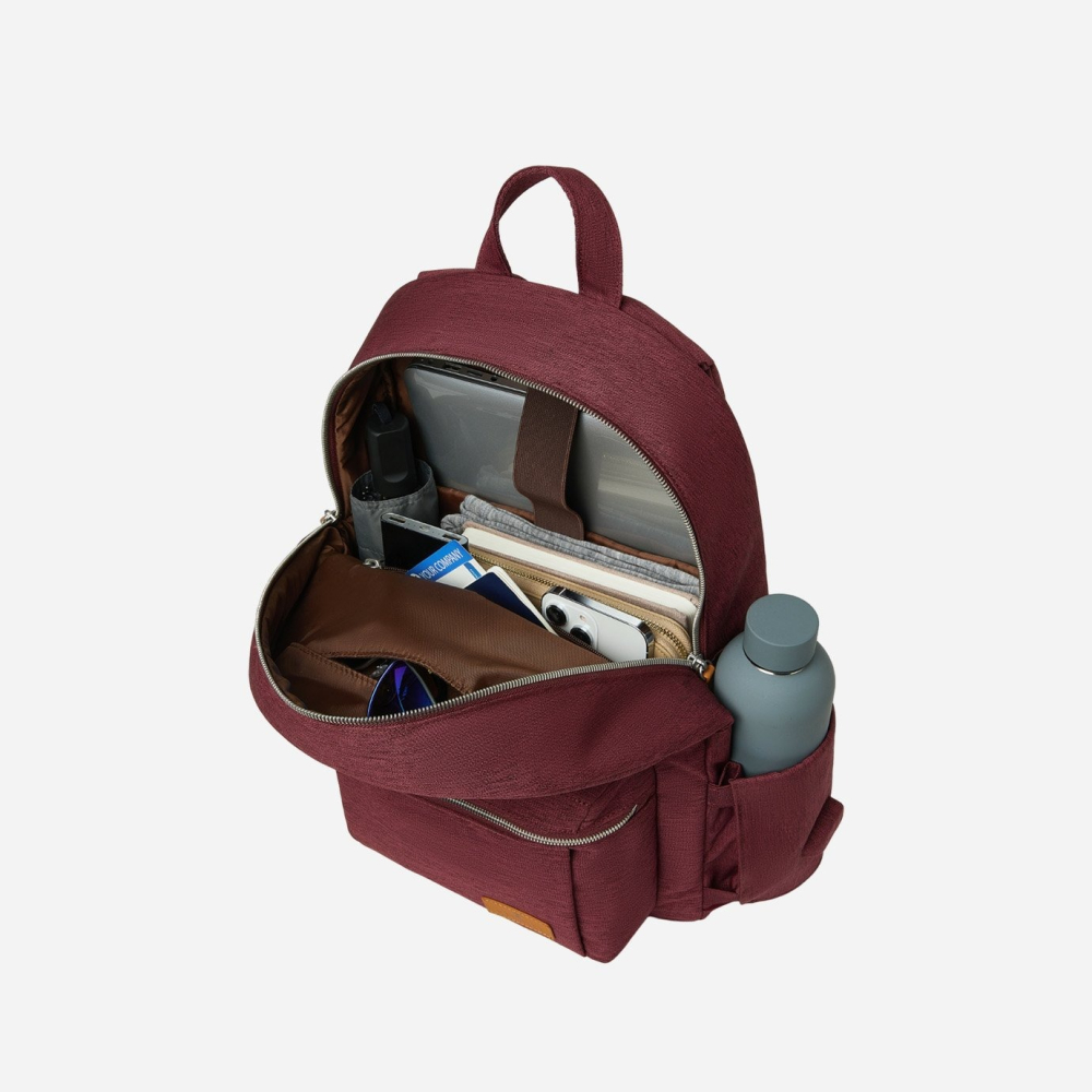 【Nordace】Siena Pro 經典背包-紅色-4FNDSiena Pro-細節圖5