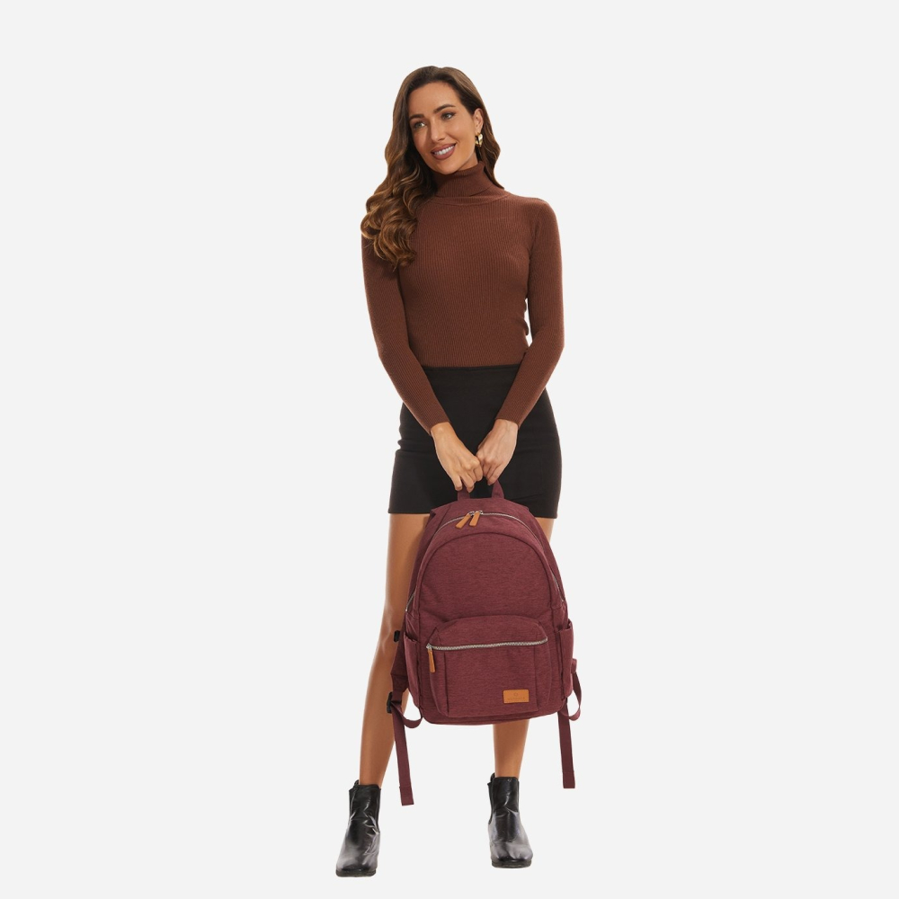 【Nordace】Siena Pro 經典背包-紅色-4FNDSiena Pro-細節圖7