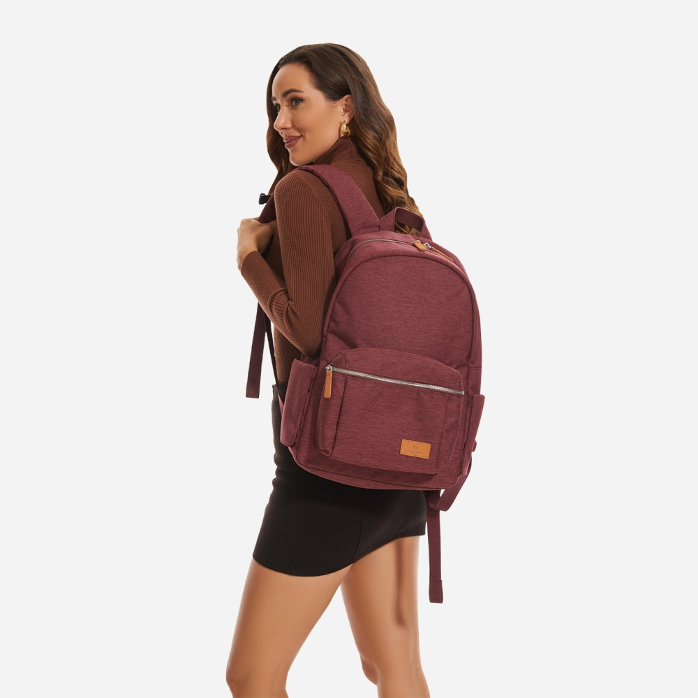 【Nordace】Siena Pro 經典背包-紅色-4FNDSiena Pro-細節圖8